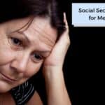 sad older woman who needs disabillity for mental illness