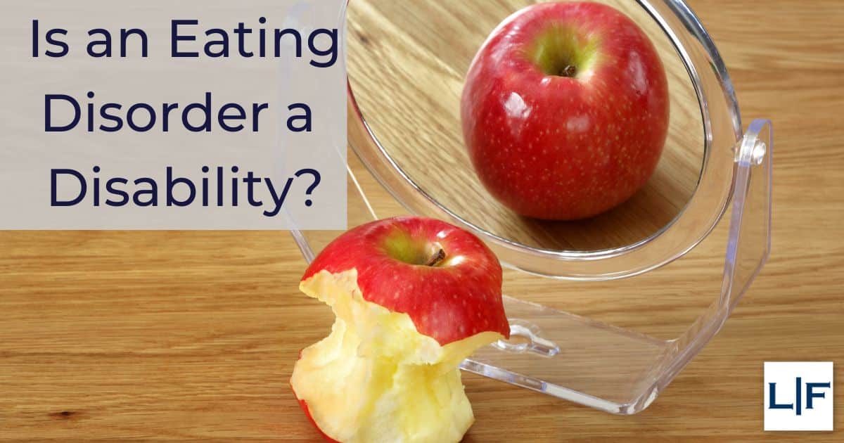 Is eating disorder a disability