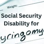 Social Security Disability for syringomyelia