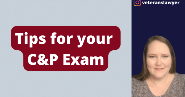 C and P exam tips