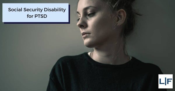 ptsd title with woman who has head turned